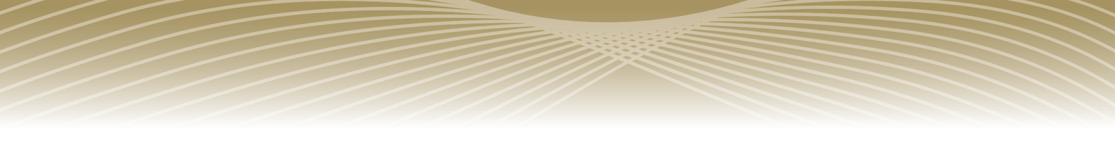 Decorative gold gradient divider