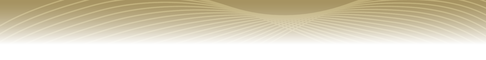 Decorative gold gradient divider